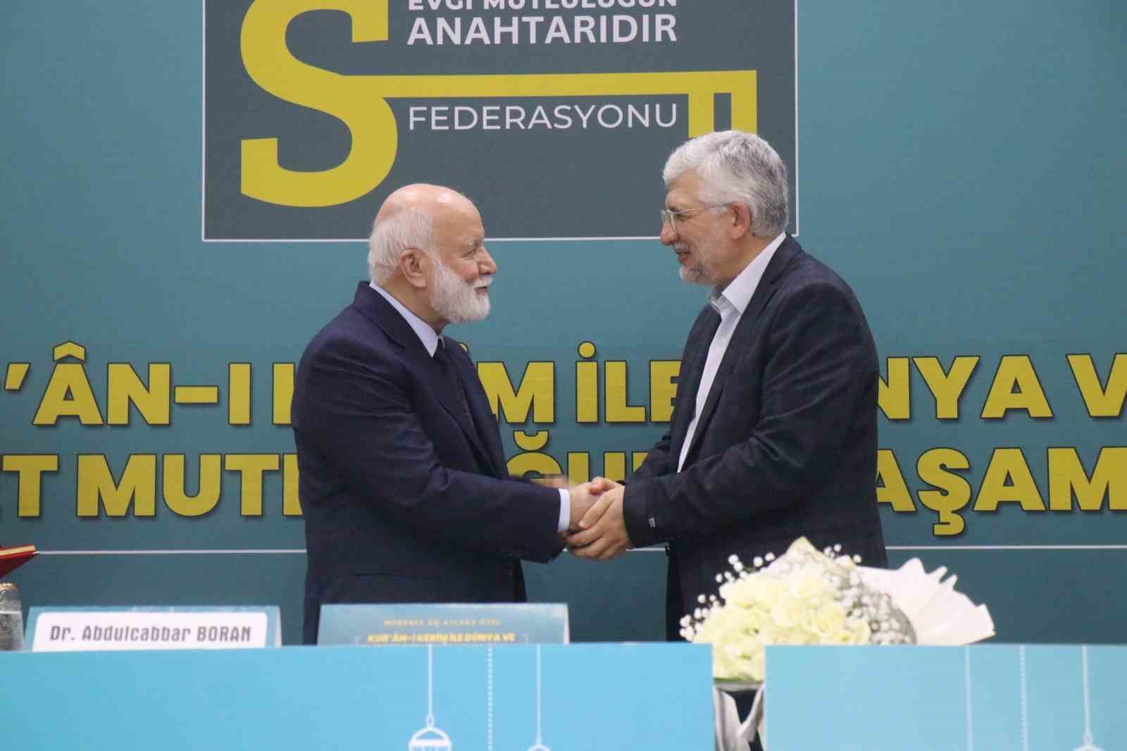 maneviyat ve bilim ayni kursude bulustu 8 1hKT2m1u
