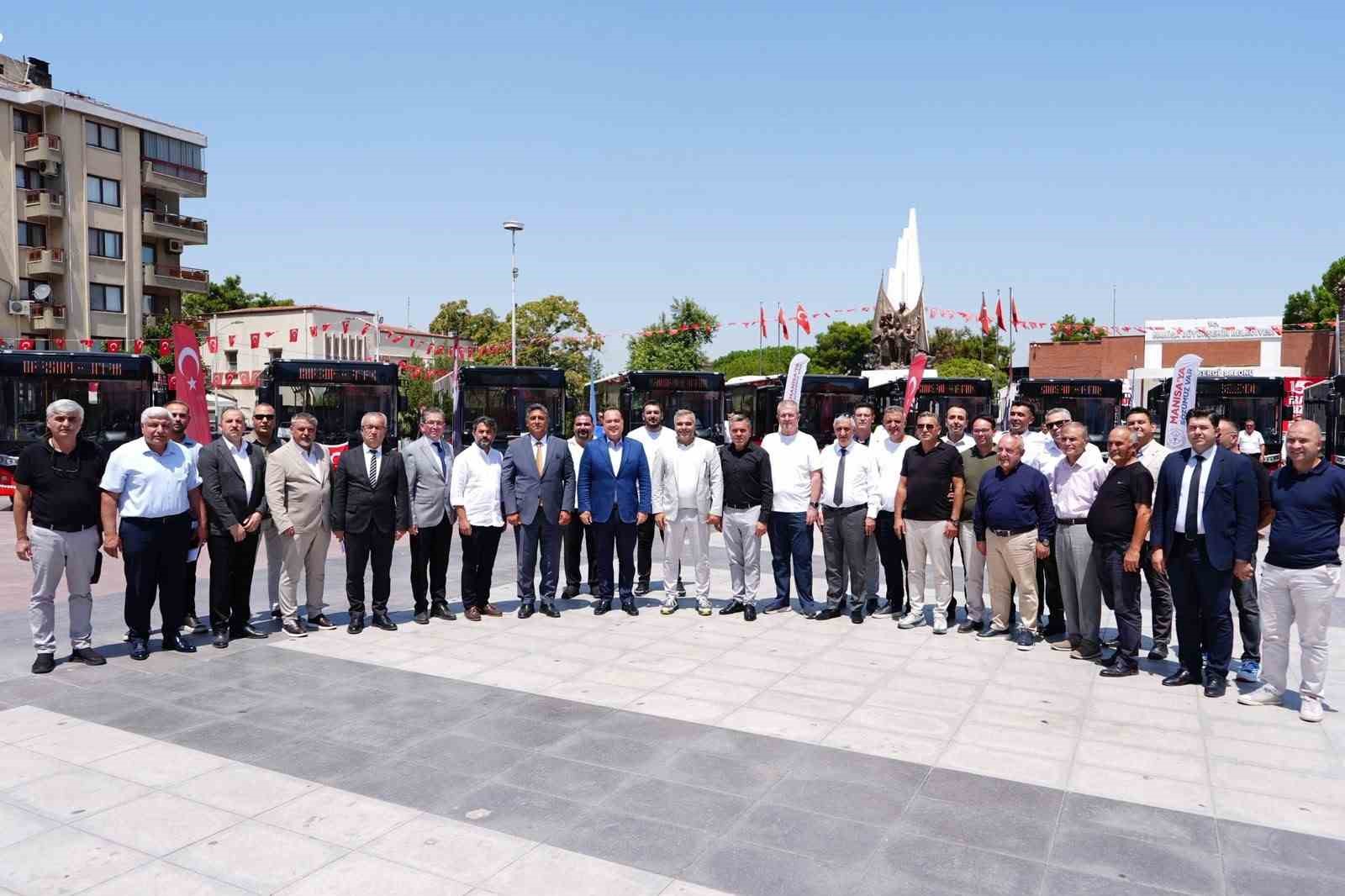 manisa ulasim filosuna 14 yeni arac 3 CMmACfIf