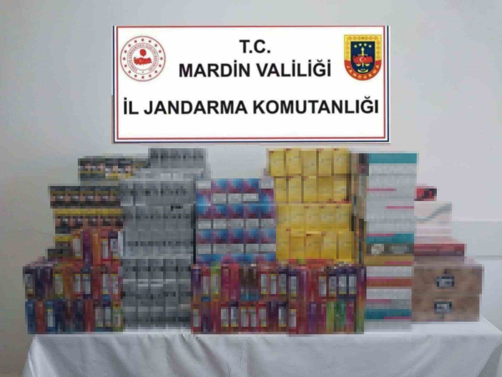 mardinde 10 bin paket kacak sigara ele gecirildi 0 1jjMNXem