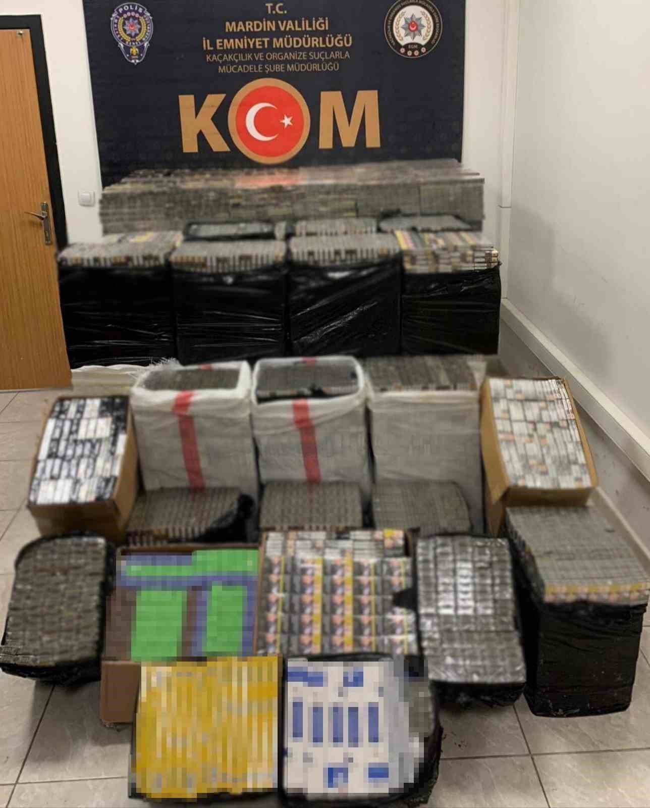mardinde 40 bin paket kacak sigara ele gecirildi 0 8jCwnFk1