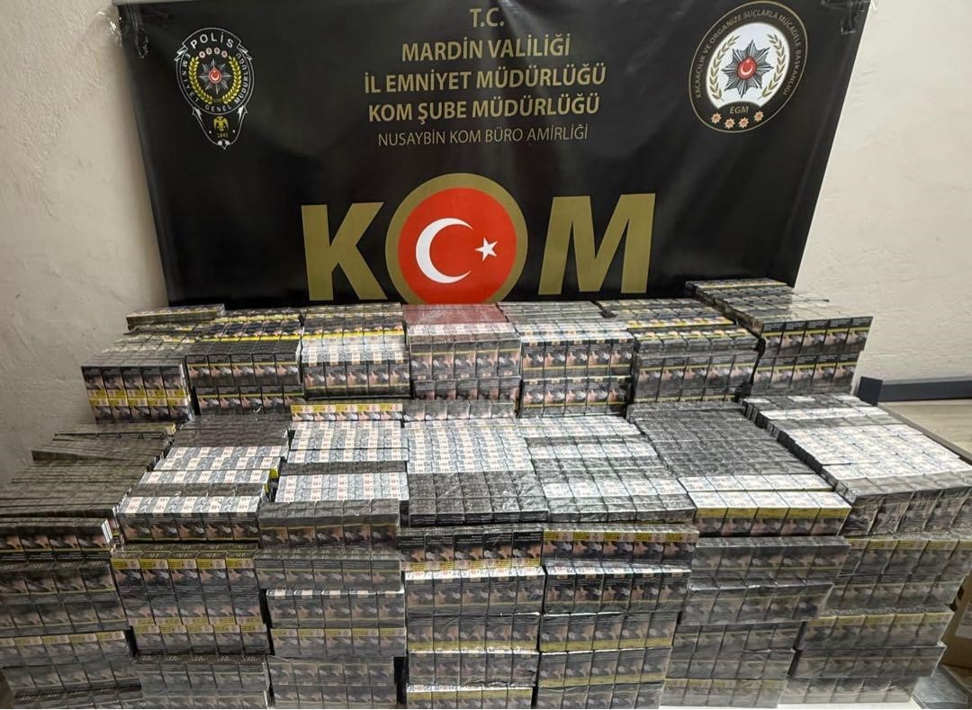 mardinde 7 bin 100 paket kacak sigara ele gecirildi 0 YeRwQMDG