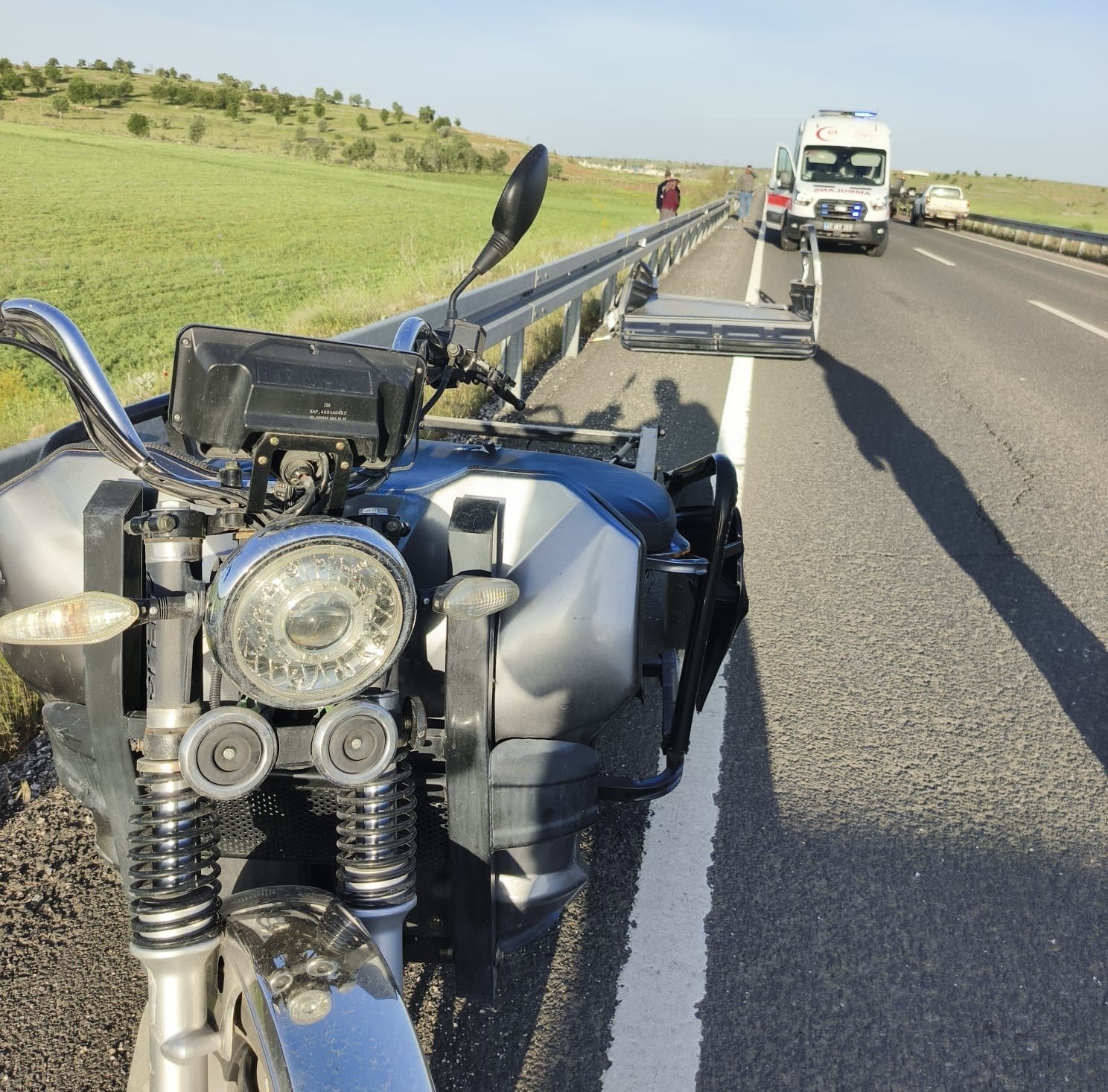 mardinde kamyon ile motosiklet carpisti 1 olu 1 sFXJ2WXI