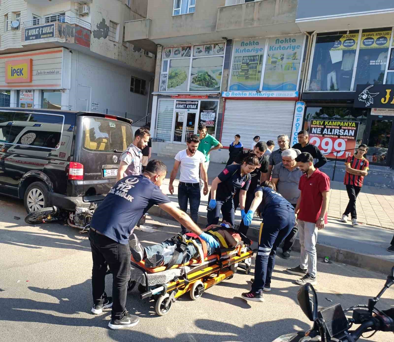 Mardin’de otomobil ile motosiklet çarpıştı: 1 yaralı 4 mardinde otomobil ile motosiklet carpisti 1 yarali 0