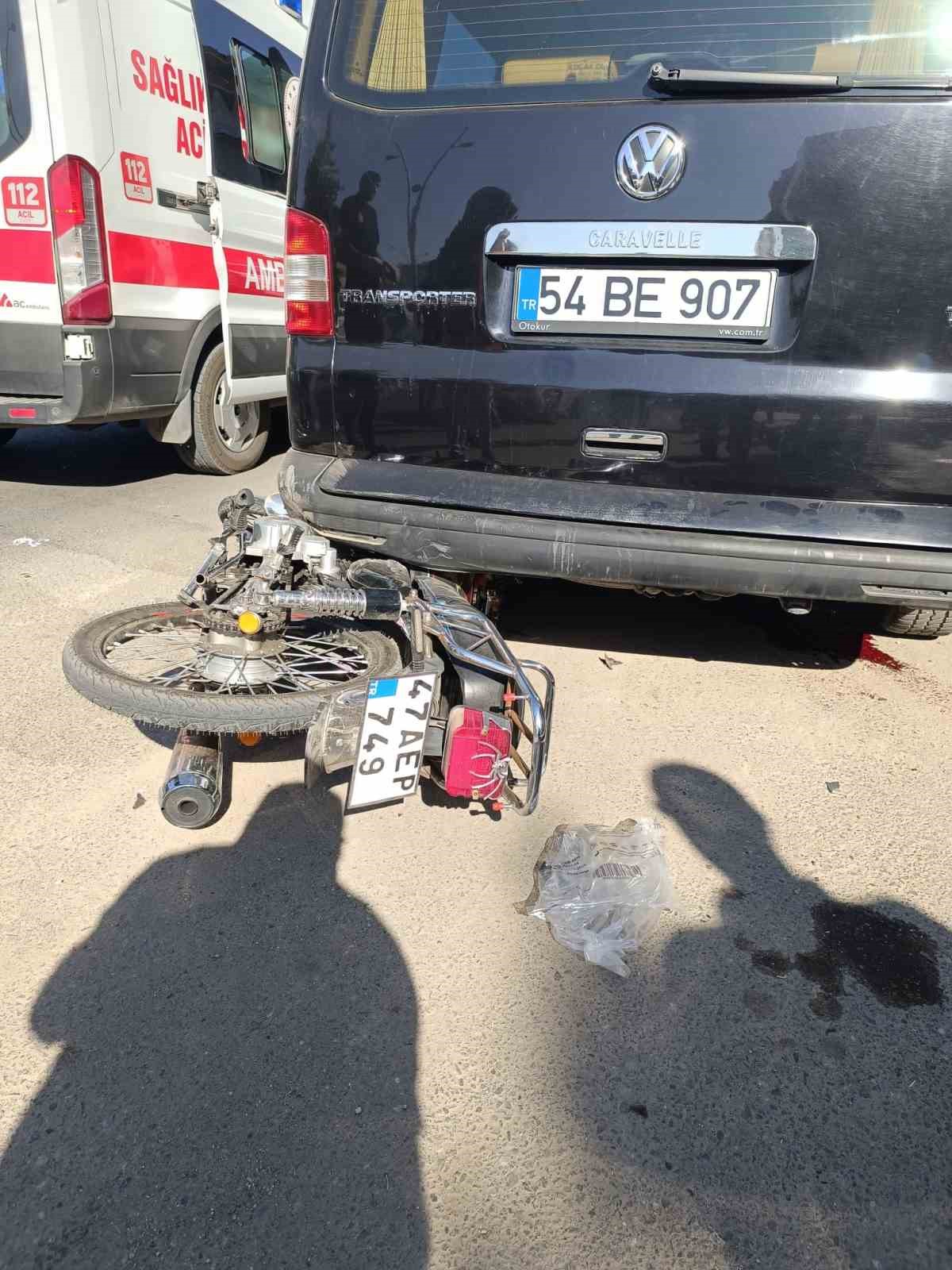 Mardin’de otomobil ile motosiklet çarpıştı: 1 yaralı 5 mardinde otomobil ile motosiklet carpisti 1 yarali 1 53jX5HNR