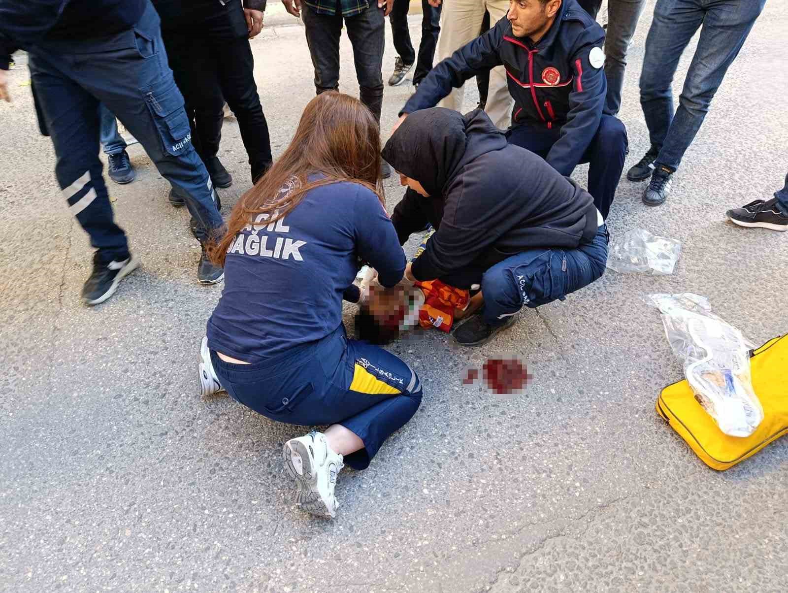 mardinde otomobilin carptigi cocuk yaralandi 1 ciKIMZEN