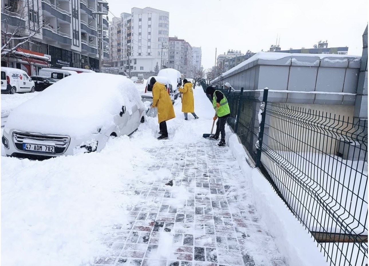 mardinde son yillarin en yogun kar yagisi 1 dEAkRGce