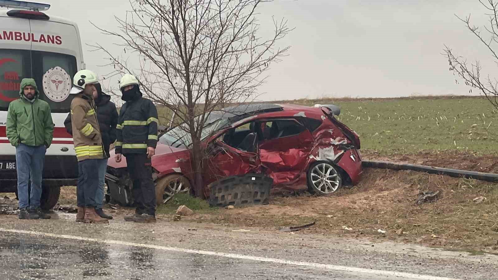 mardinde tir ile otomobil carpisti 1 olu 4 yarali 1