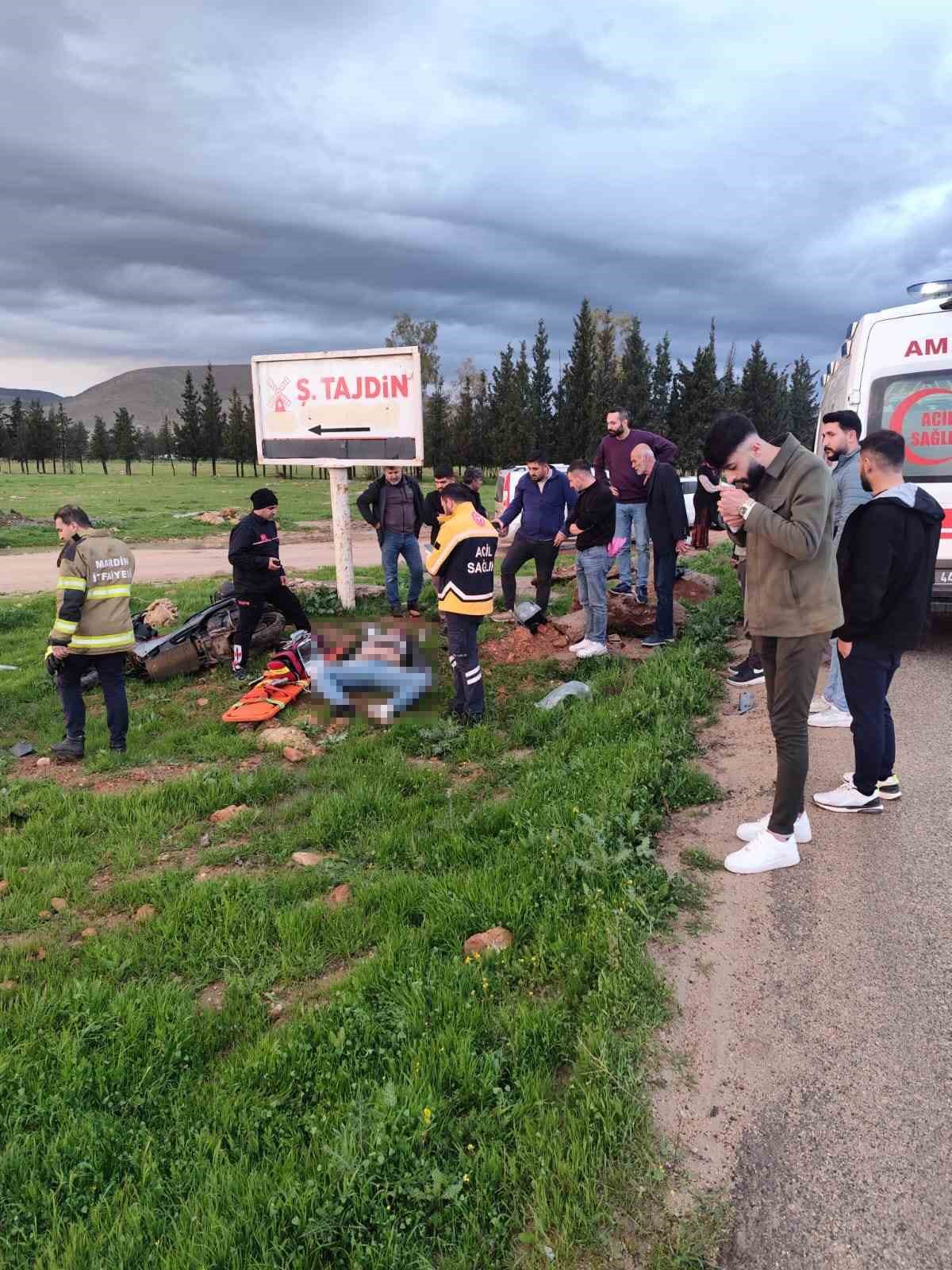 mardinde yol kenarina savrulan motosikletin surucusu hayatini kaybetti 1 LhO1kbuL