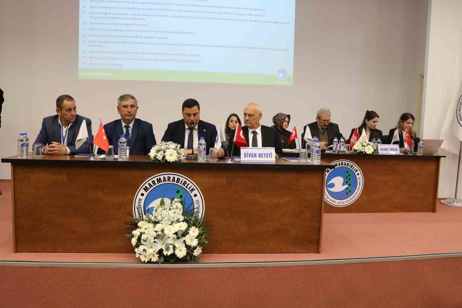 Marmarabirlik’te yeni dönem: Ali Yıldız ve ekibi 4 yıllığına göreve seçildi 7 marmarabirlikte yeni donem ali yildiz ve ekibi 4 yilligina goreve secildi 3 TNYOn1wR
