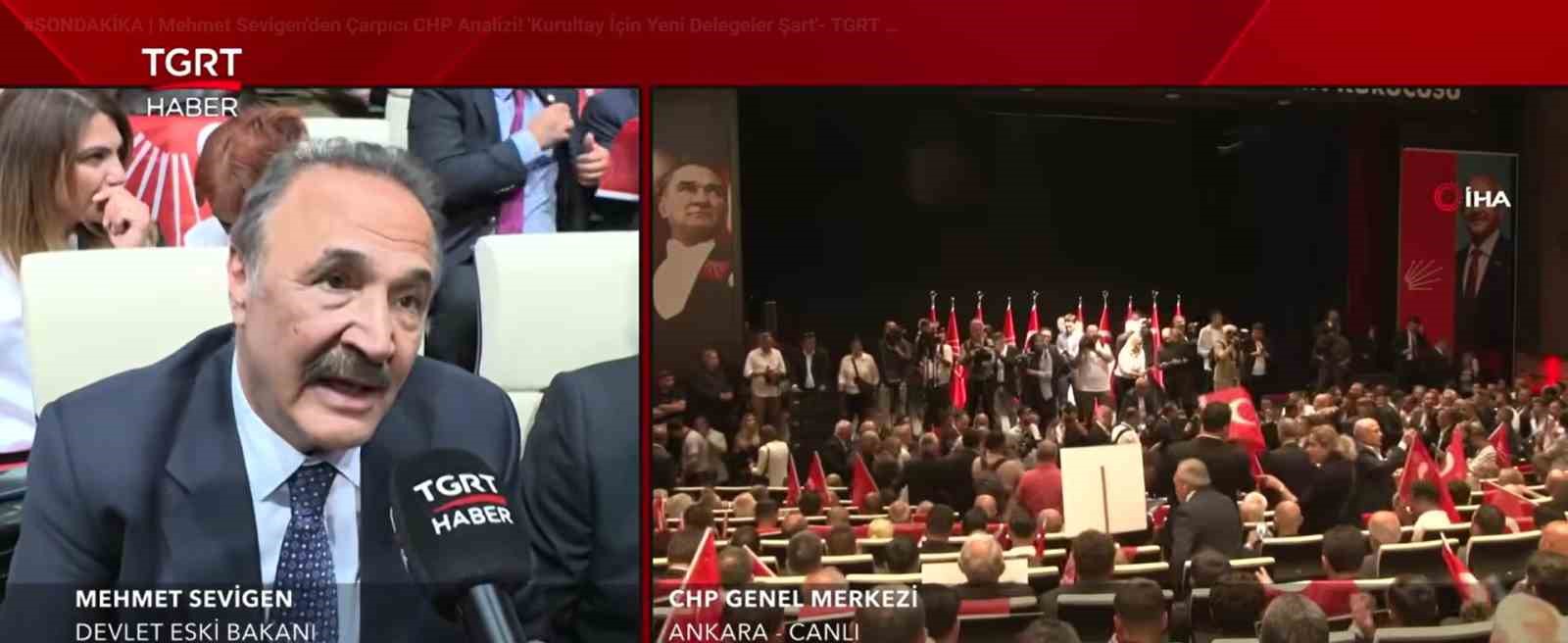 Mehmet Sevigen: "CHP’nin bir tane genel başkanı var. O da Genel Başkan Kemal Bey’dir" 4 mehmet sevigen chpnin bir tane genel baskani var o da genel baskan kemal beydir mNPCKBjz