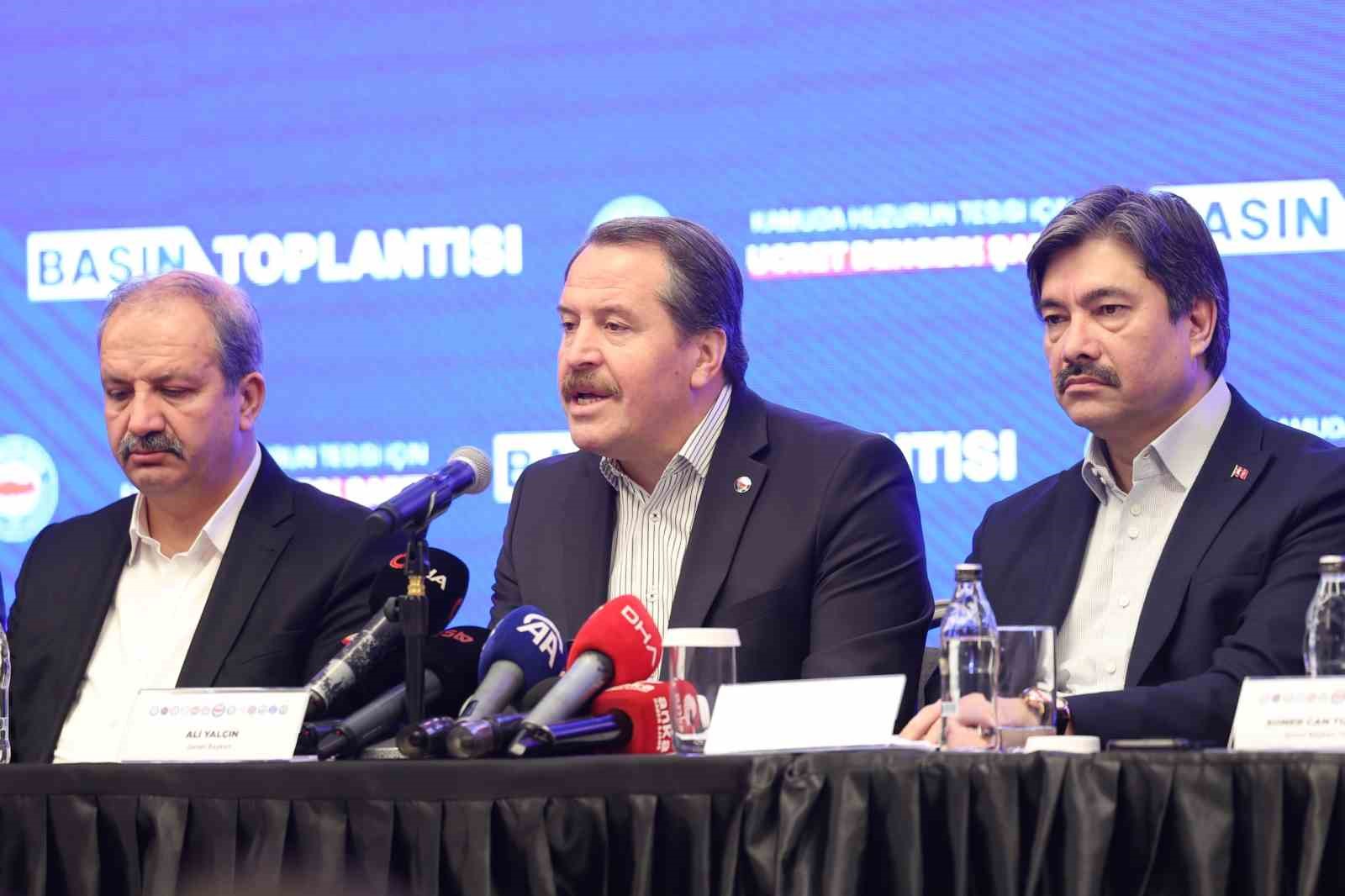 Memur-Sen Başkanı Yalçın: "Kamu personel sistemine ilişkin yapılacak köklü çalışmanın tamamlayıcı unsuru toplu sözleşme yasamız olmalıdır" 4 memur sen baskani yalcin kamu personel sistemine iliskin yapilacak koklu calismanin tamamlayici unsuru toplu sozlesme g5ABncXt