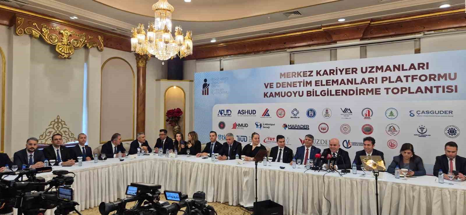Merkez Kariyer Uzmanları ve Denetim Elemanları Platformu vaatlerin yerine getirilmesini istiyor 7 merkez kariyer uzmanlari ve denetim elemanlari platformu vaatlerin yerine getirilmesini istiyor 3 RMO8s62M