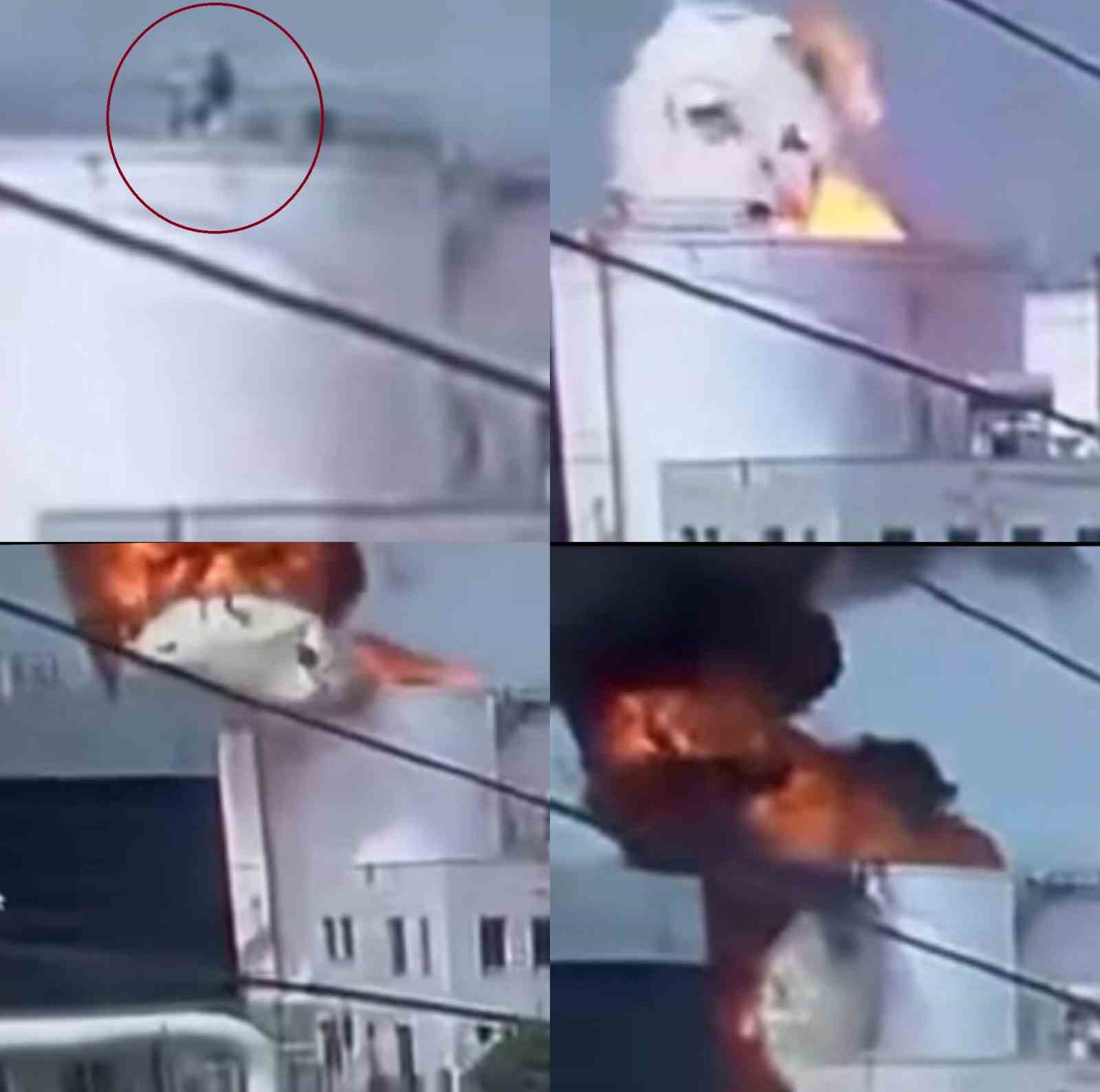 mersinde bir iscinin hayatini kaybettigi patlama ani kamerada 0 VmXbOzaM
