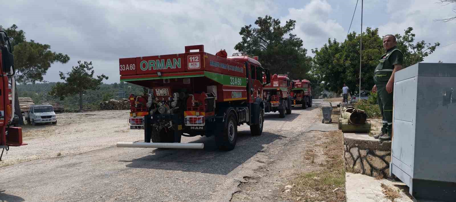 mersinde gercegini aratmayan orman yangini tatbikati 3