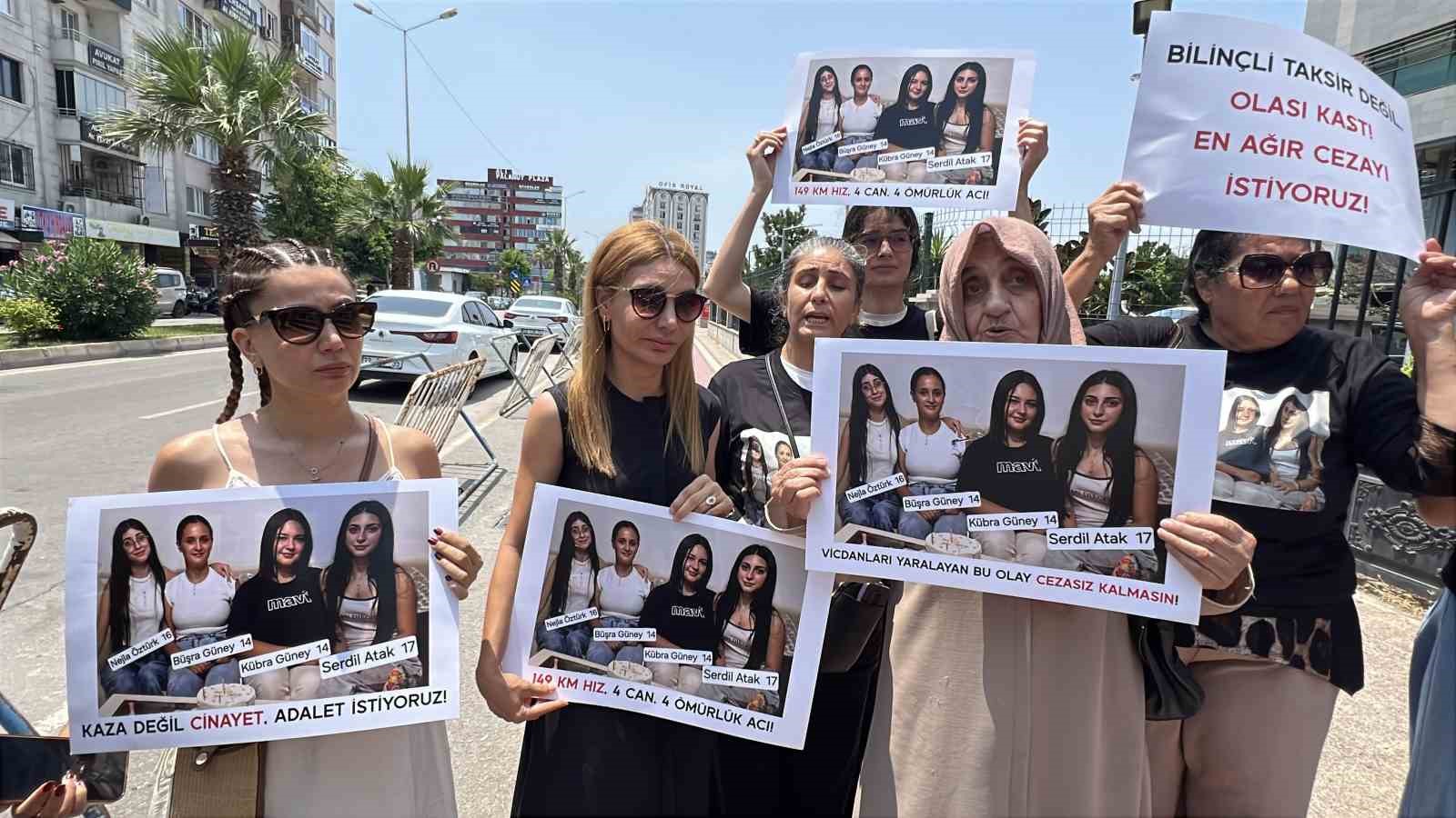 mersinde ikiz kardesler ile iki kuzenin oldugu kazanin sanigi hakim karsisina cikti 0