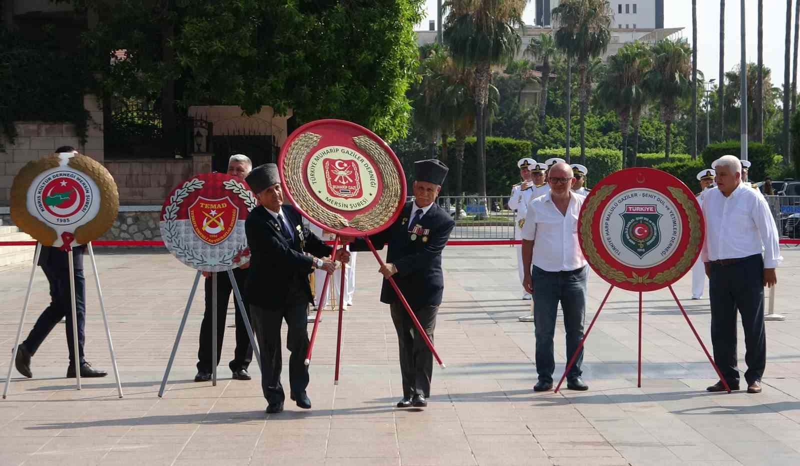 Mersin’de Kıbrıs Barış Harekatının 52. yıl dönümü törenle kutlandı 4 mersinde kibris baris harekatinin 52 yil donumu torenle kutlandi 0 nWF6BuXR