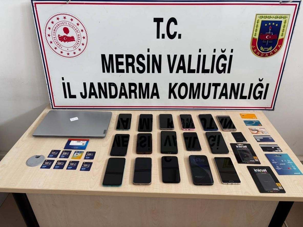mersinde sahte ilan dolandiricilarina operasyon 18 tutuklama 2