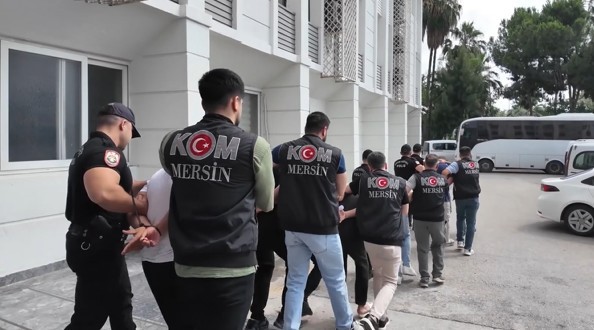 mersinde suc orgutune yonelik operasyonda 16 tutuklama 0