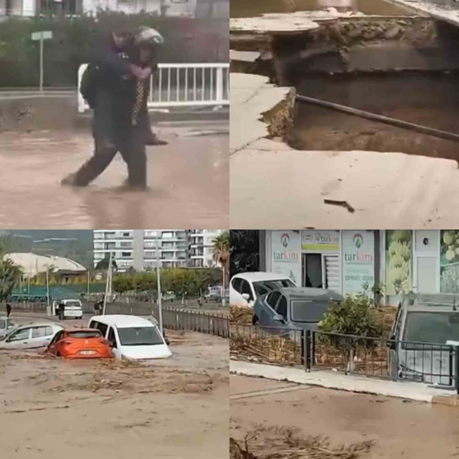 mersindeki selden geriye bu goruntuler kaldi 51 ev ve isyeri zarar gordu 12 kisi ucnjjn9s