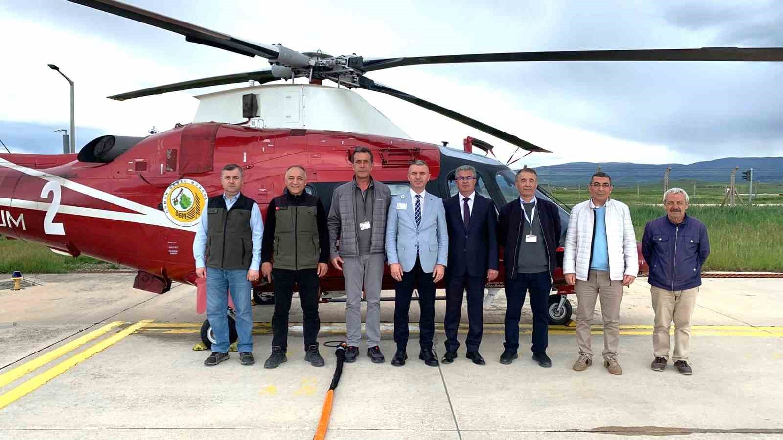 merzifona yangin sondurme helikopteri konuslandirildi 2 Ol5rJkC5