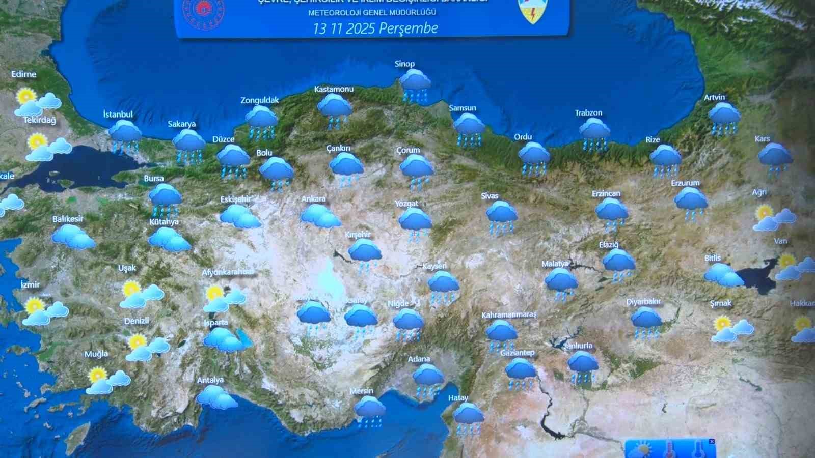 meteoroloji genel mudurlugu ulke genelinde yagis bekleniyor 0 RWfSf675