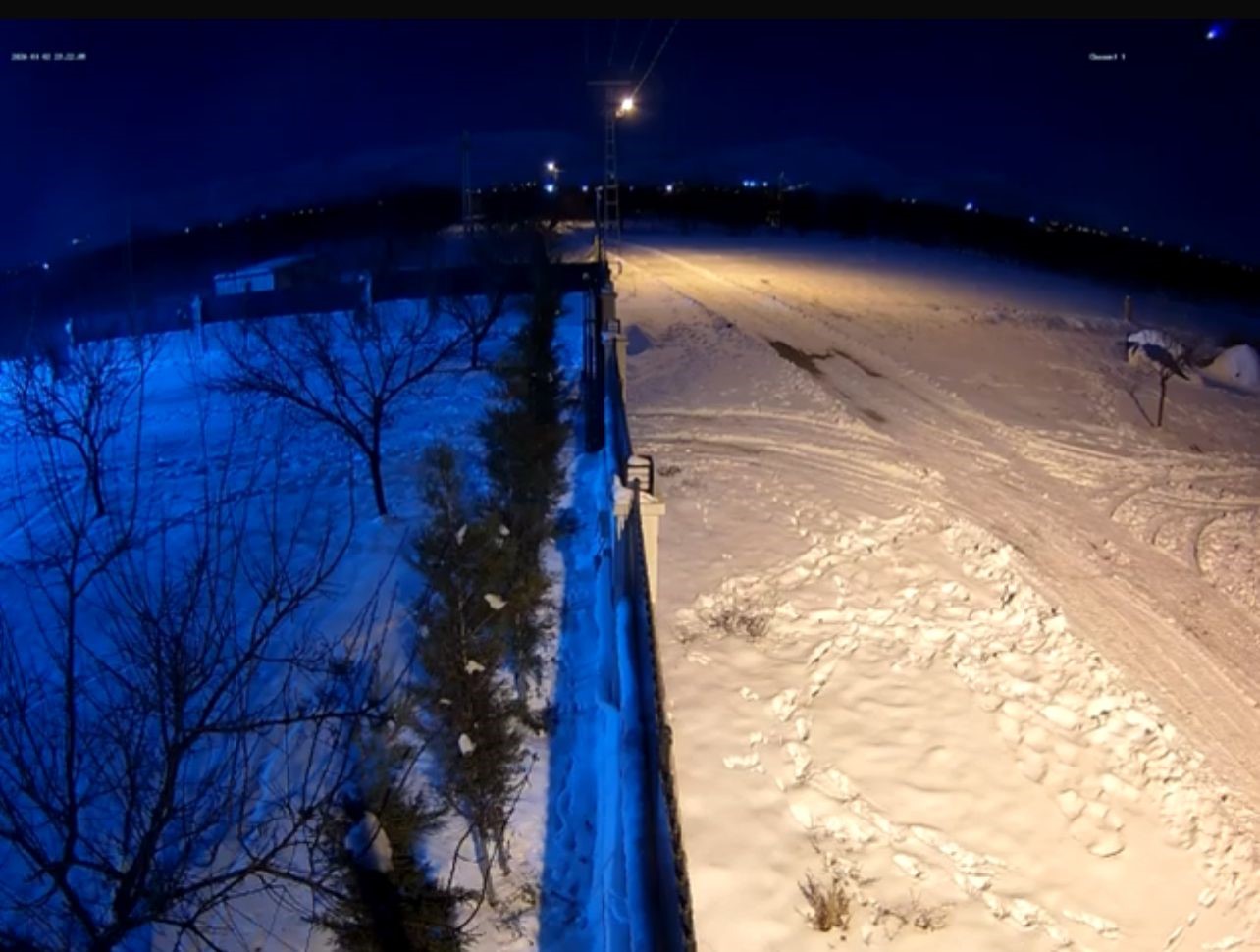 meteorun dusme ani kamerada 0 QtyjrhRW