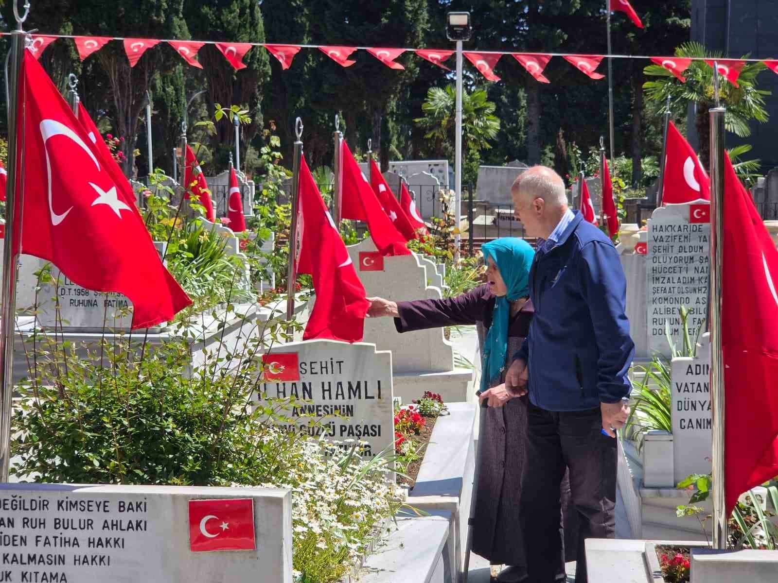 Mezarlıklarda hüzün: 90 yaşındaki şehit annesinin 34 yıldır dinmeyen acısı 7 mezarliklarda huzun 90 yasindaki sehit annesinin 34 yildir dinmeyen acisi 3 s5IBOdrl