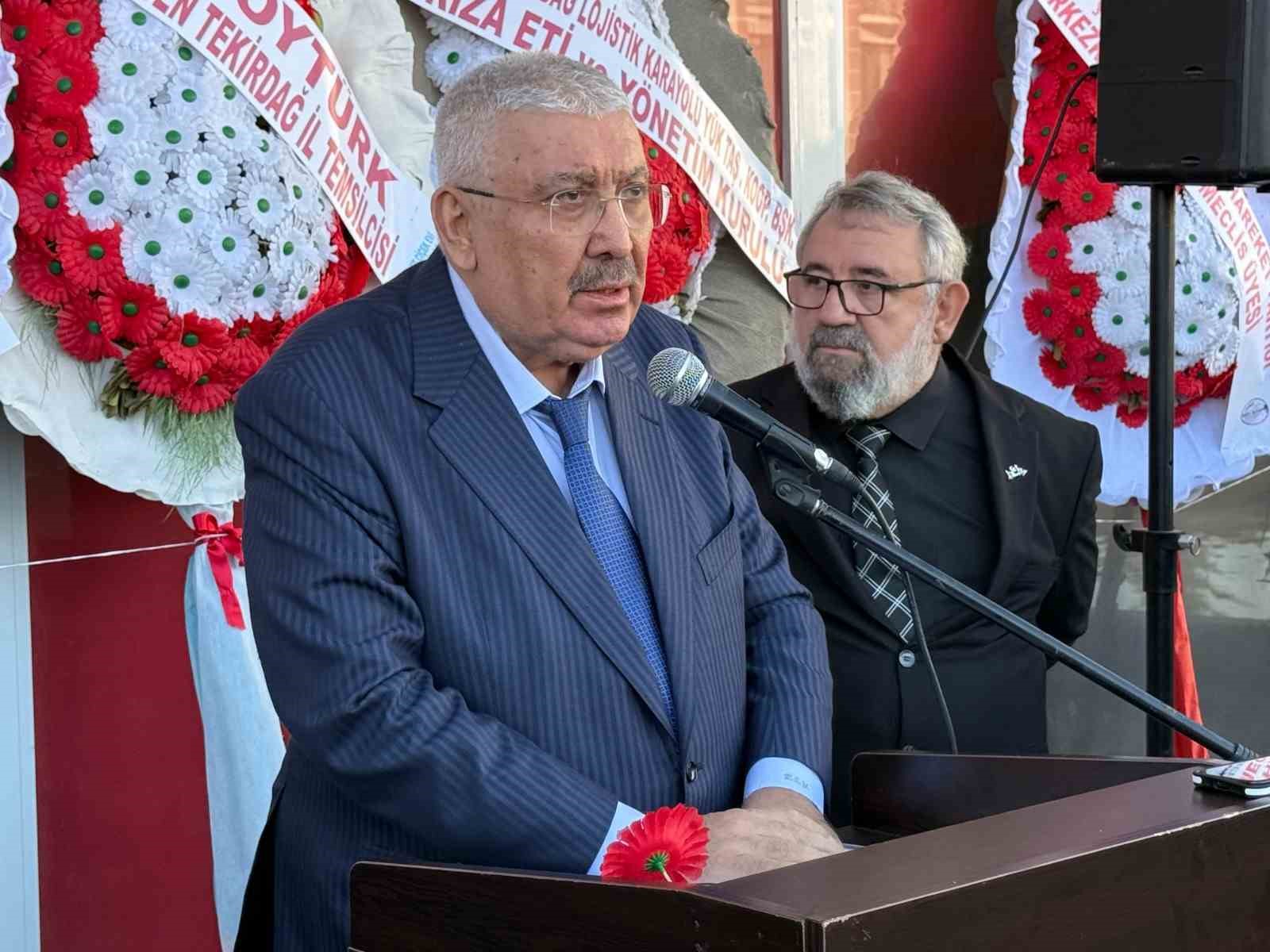 mhp genel baskan yardimcisi yalcin tekirdagdaki acilista terorsuz turkiye surecini degerlendirdi 1