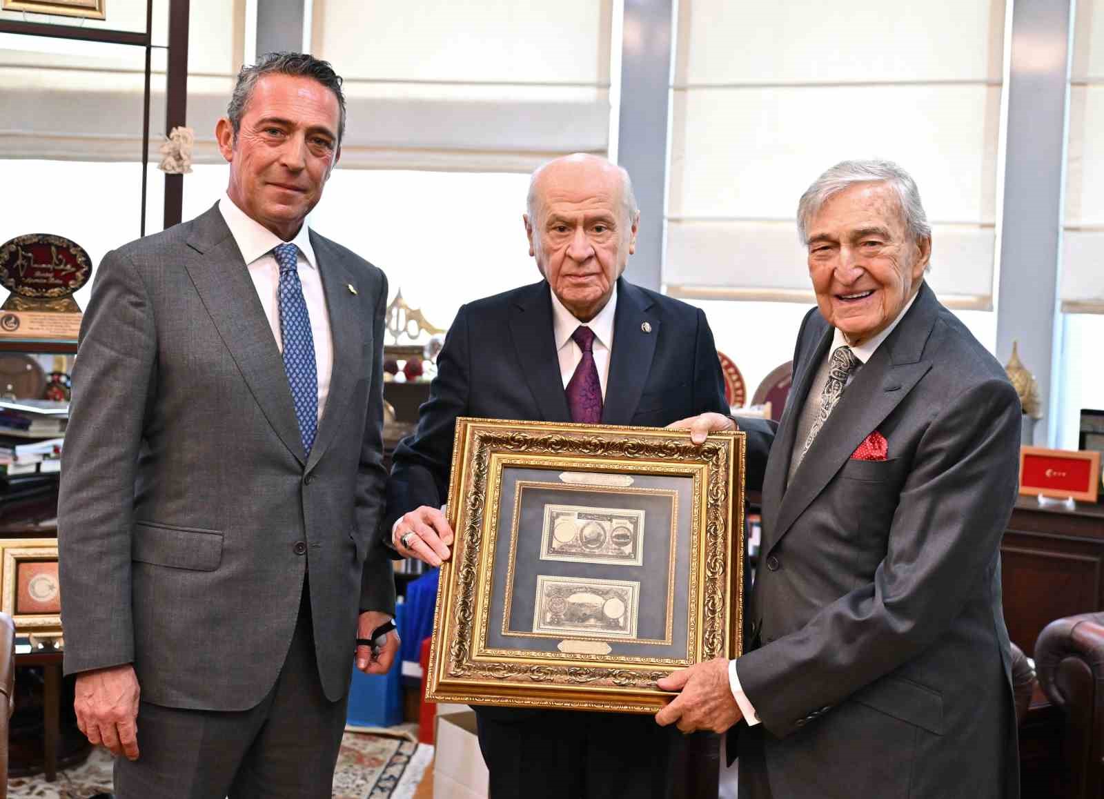 mhp genel baskani bahceli rahmi koc ve ali kocu kabul etti 1 LCsnKbkA
