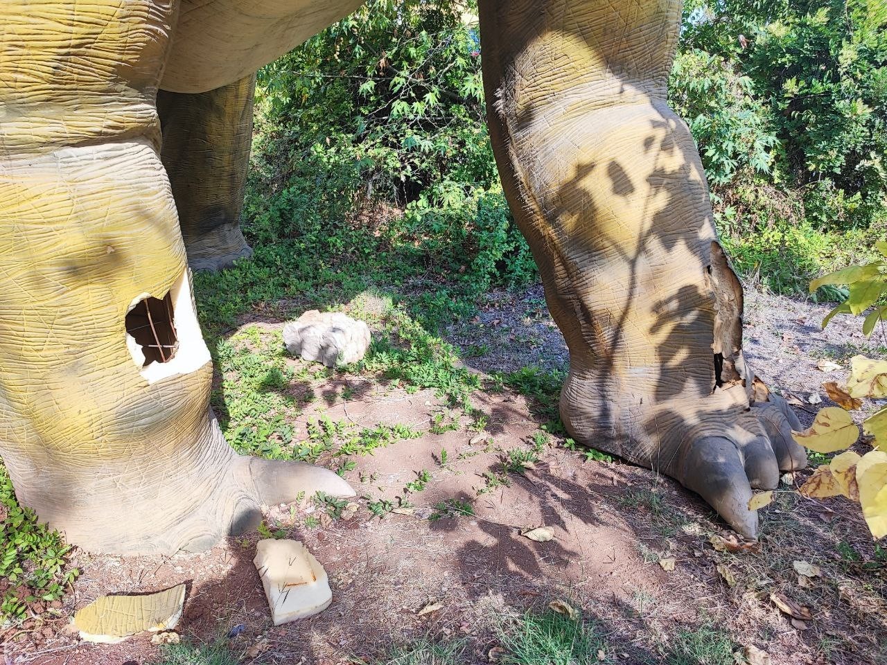 milyonlarca lira harcanan dinazor park curumeye terk edildi 3 ItVrBnEG