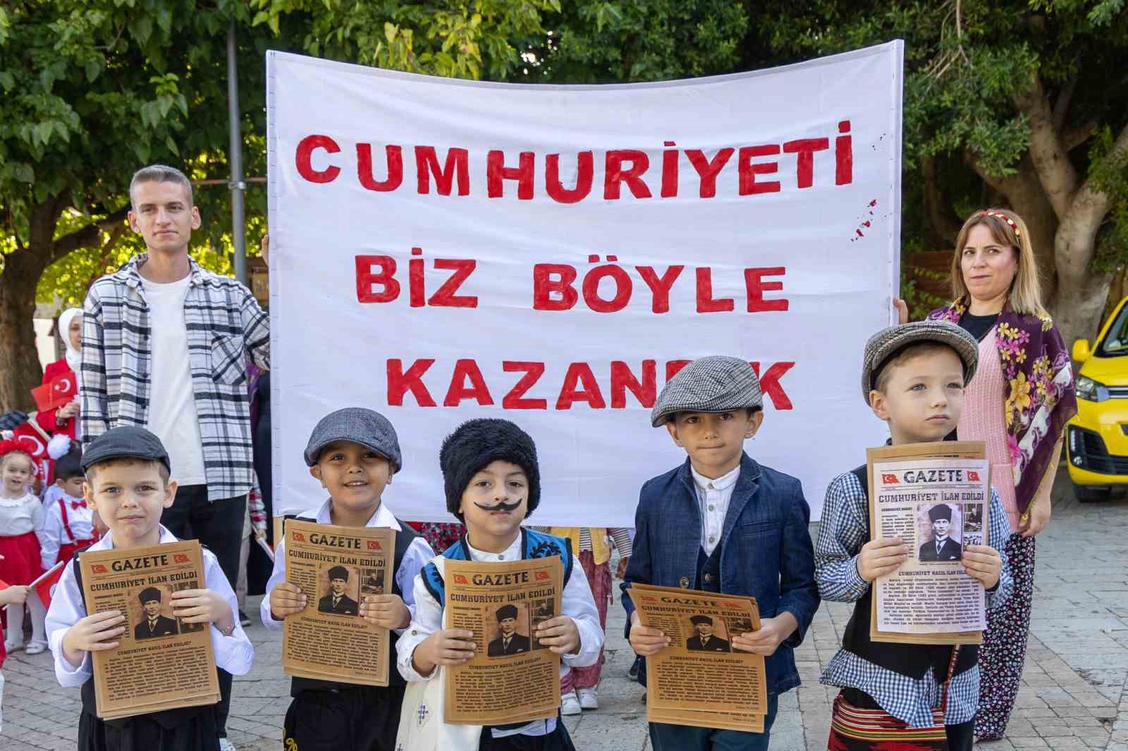minik ogrenciler 102 yil oncesinin gazetecileri oldu 6 ZIL5Ldmb