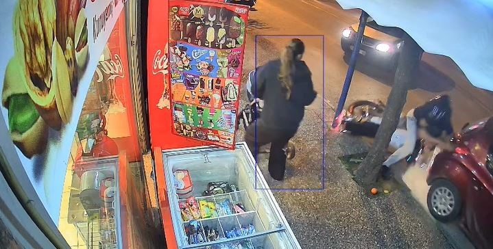 motosiklet surucusunun olumden dondugu kaza kamerada 4