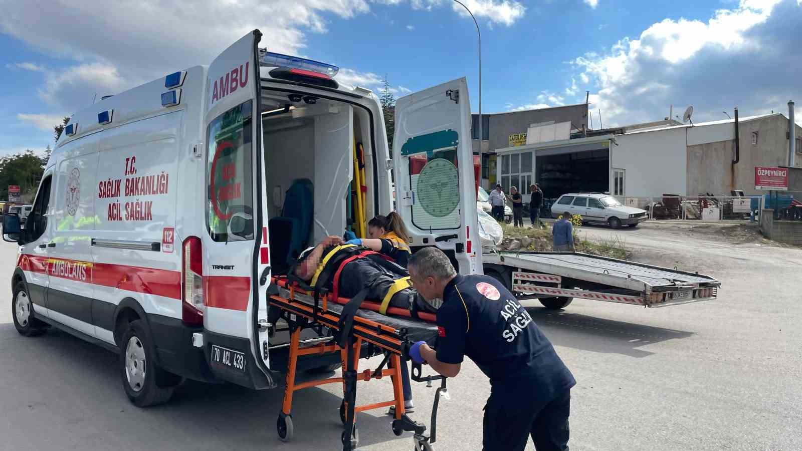 motosiklet surucusunun yaralandigi kaza kameraya yansidi 4 FWEtBHnY