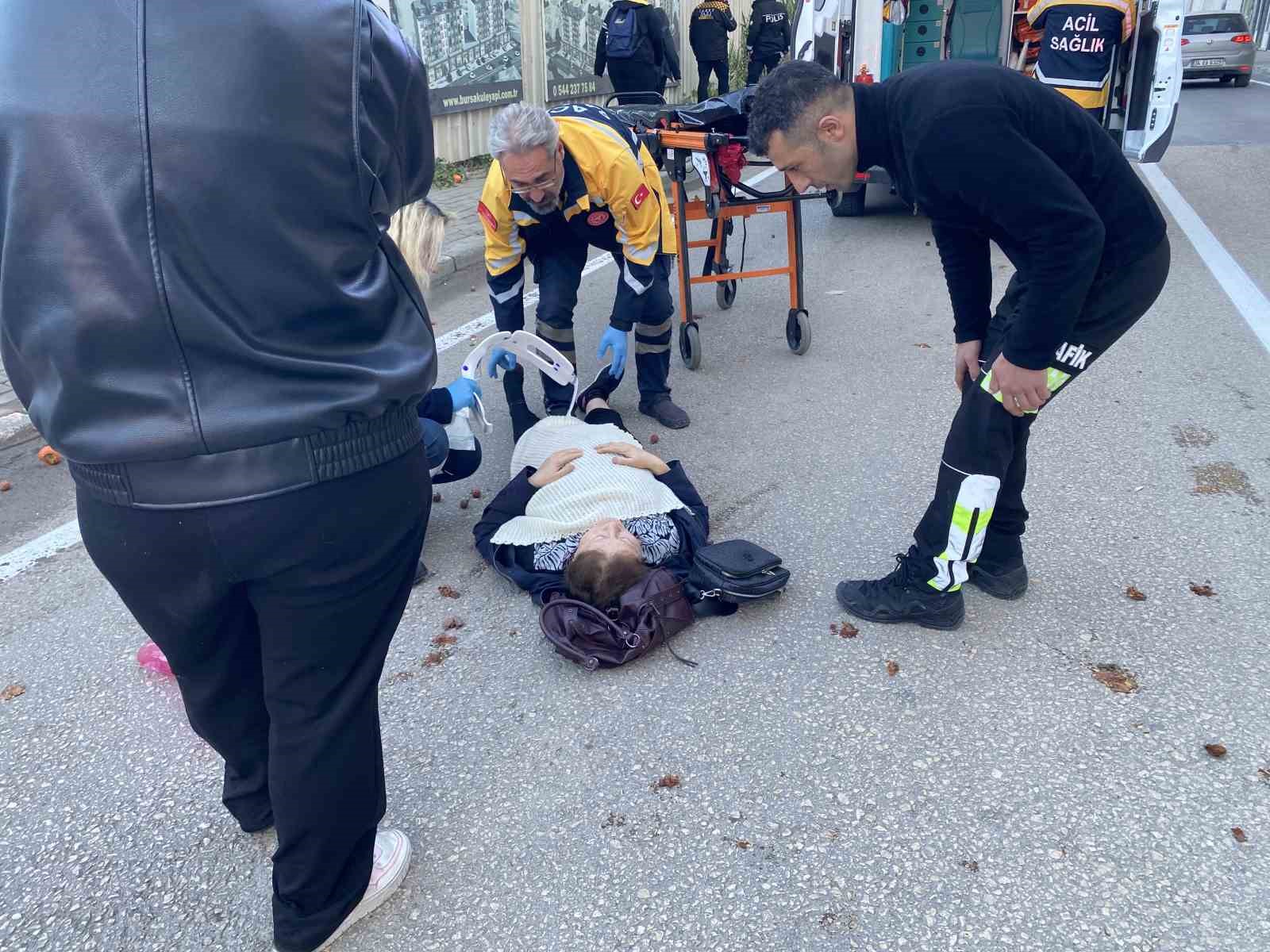 motosikletin carptigi kadin yaralandi 2