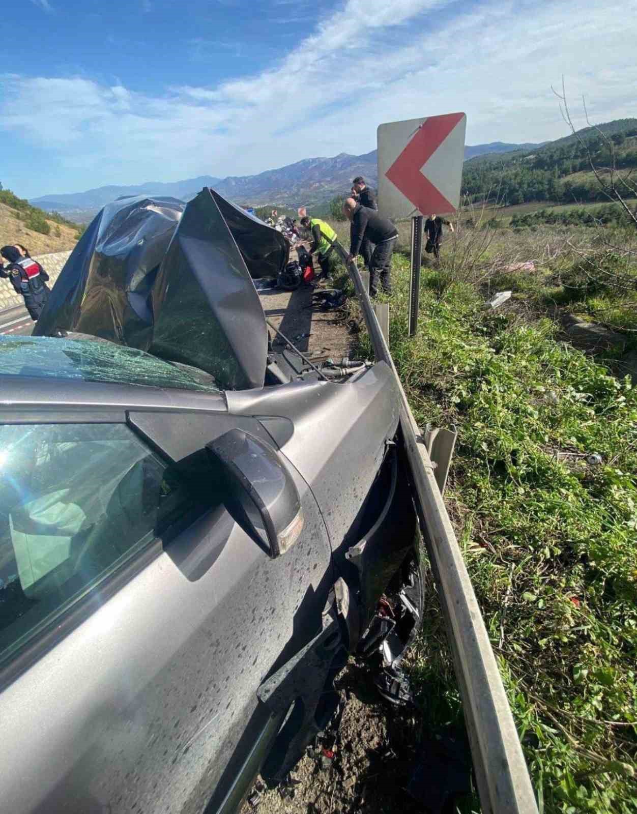 motosiklette olum boyle geldi 7