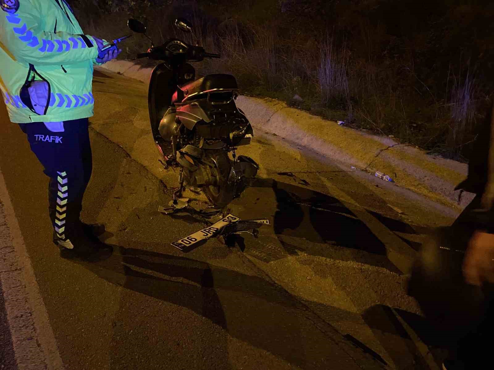 mudanyada alkollu surucu dehseti motosiklete carpip kacti 2 a6S7jIXU
