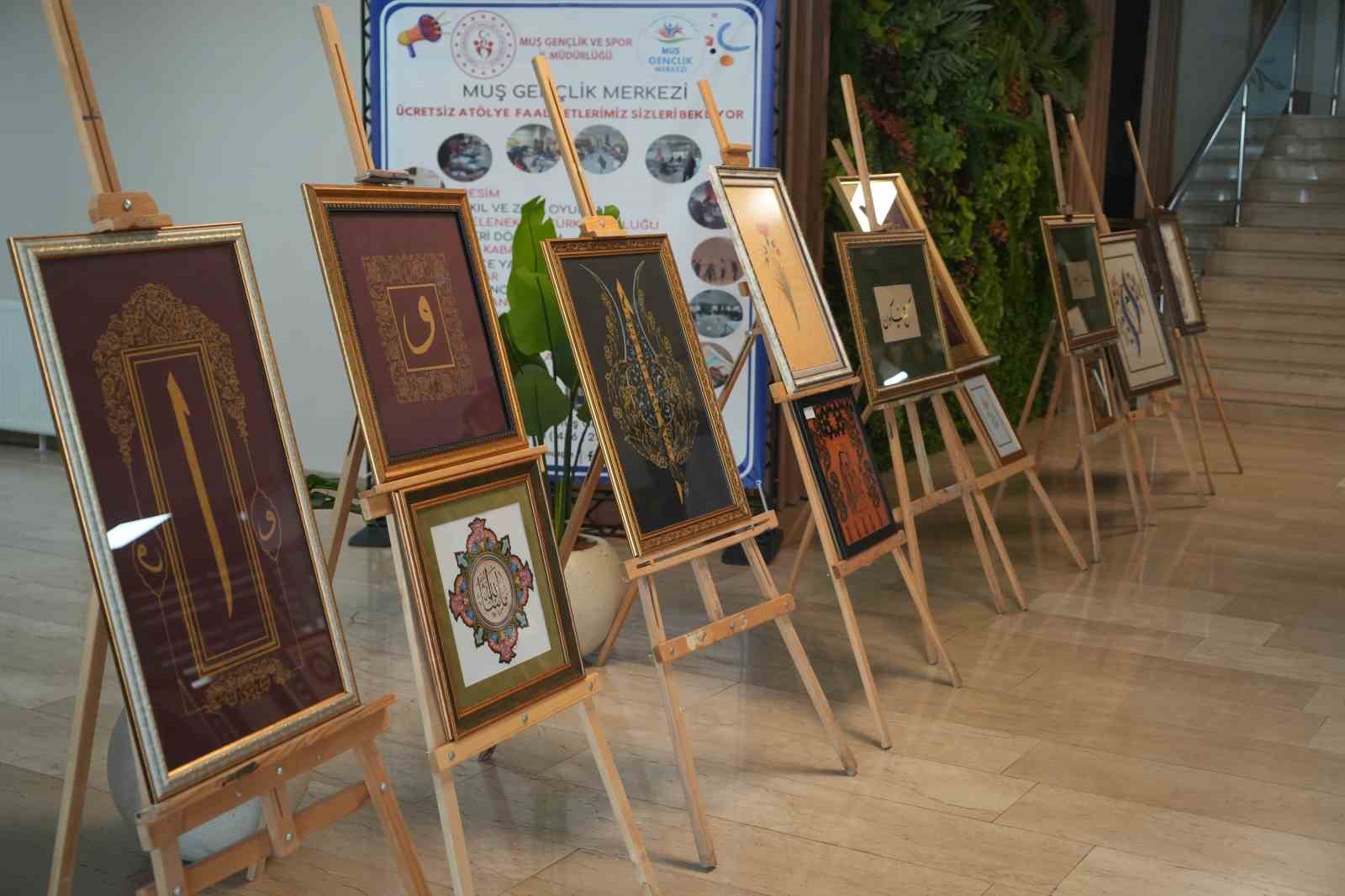 musta sanatin diliyle degerlerimiz sergisi acildi 2 Q3ehNBJS
