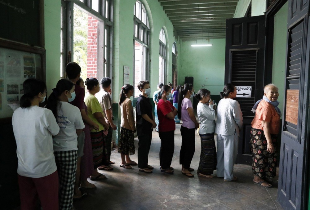 myanmar halki 2021deki askeri darbeden bu yana ilk kez oy kullaniyor 4 4jcBOEKG