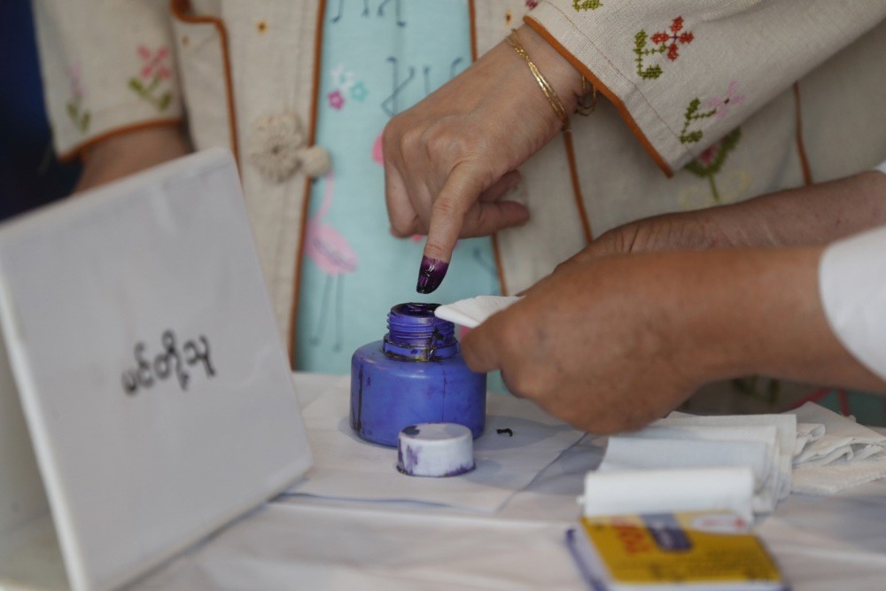 myanmar halki 2021deki askeri darbeden bu yana ilk kez oy kullaniyor 6 mUVfQK5P