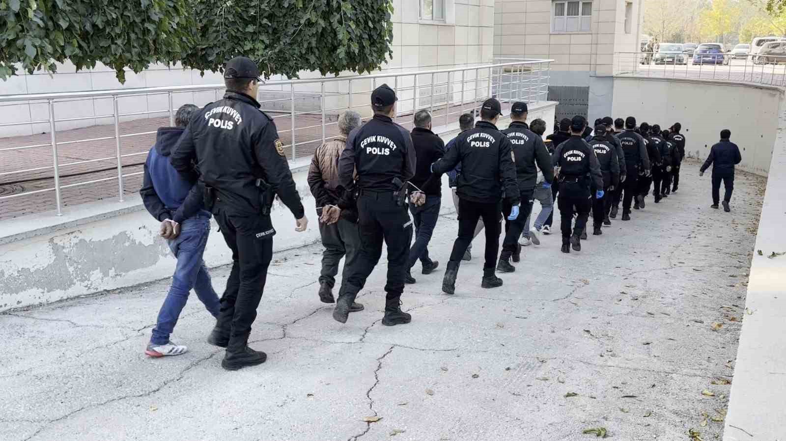 narkokapan konya operasyonu 424 tutuklama 3 RPDburJA