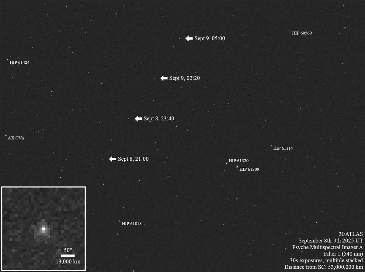 nasa 3iatlas kuyruklu yildizinin yeni goruntulerini yayinladi 1 l6ThSkIn