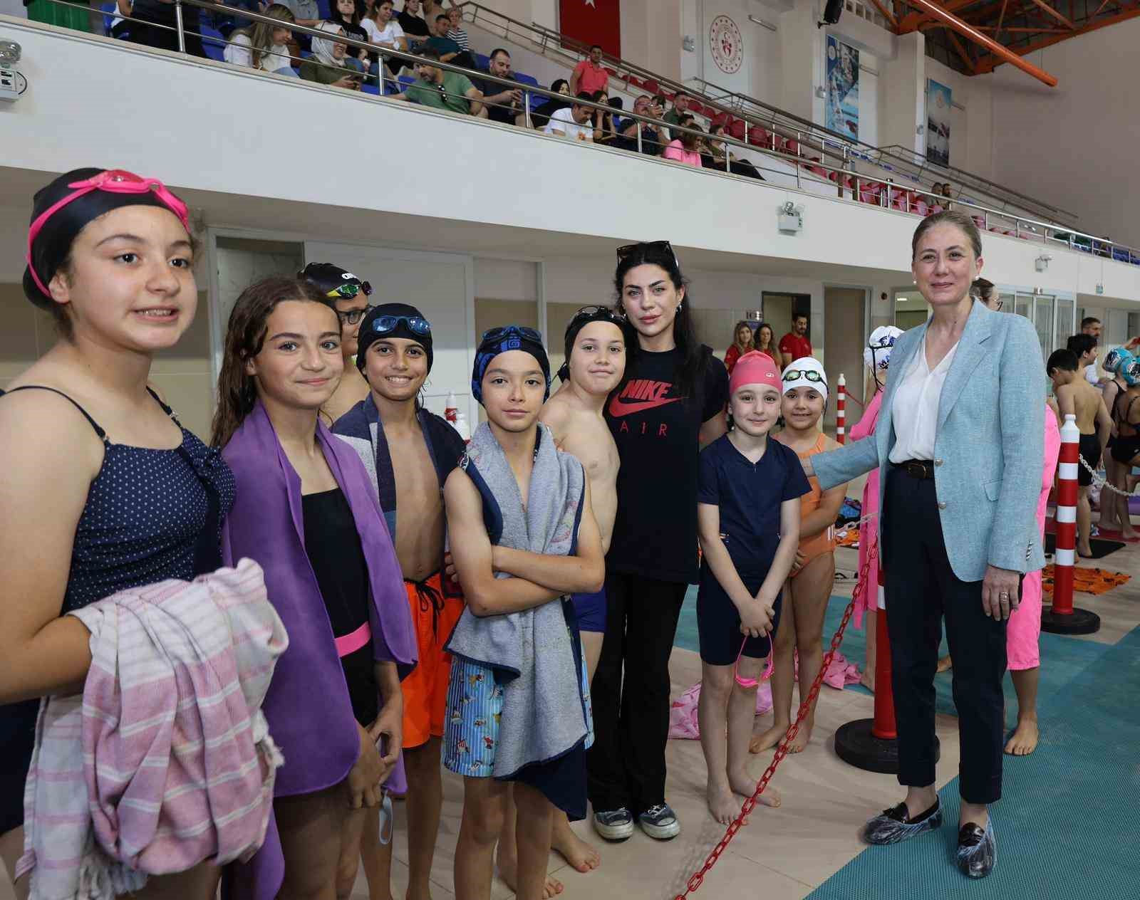 nazillide aquatlon yarislari duzenlendi 5 eThLBriL