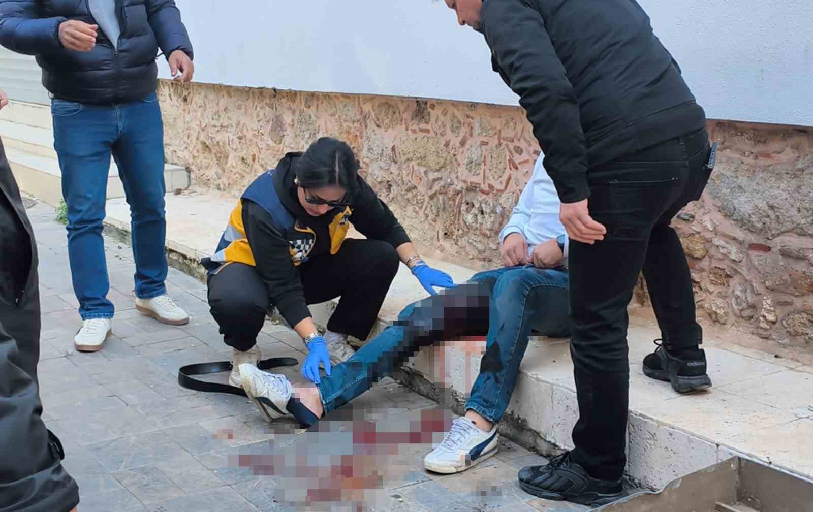 neden video cekiyorsun tartismasi kanli bitti 3 yarali 0 lJiMauM3
