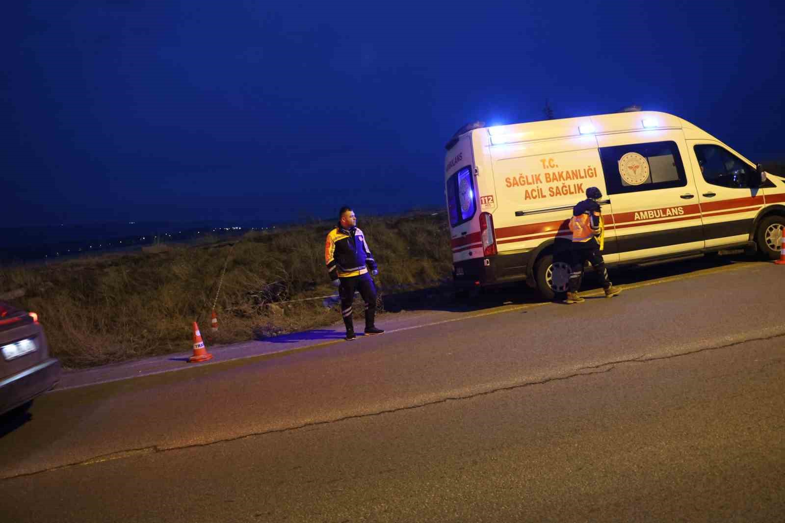 nevsehirde motosiklet sarampole devrildi 1 olu 2