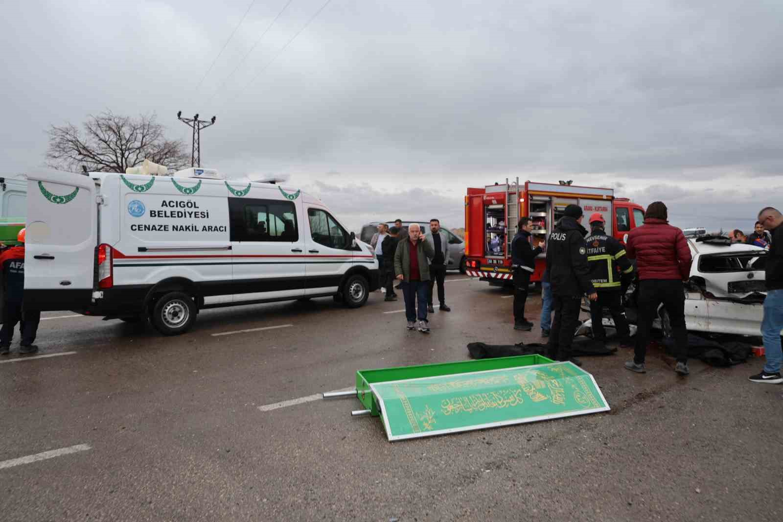 nevsehirde zincirleme trafik kazasi 2 olu 7 yarali 6
