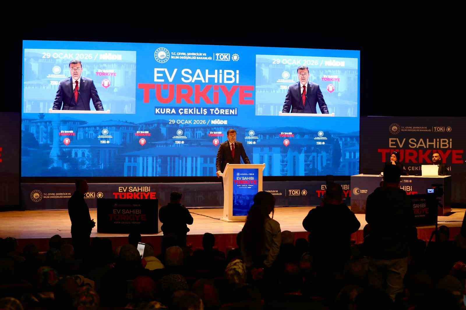 nigdede 2 bin 604 sosyal konutun hak sahipleri kura ile belirlendi 1