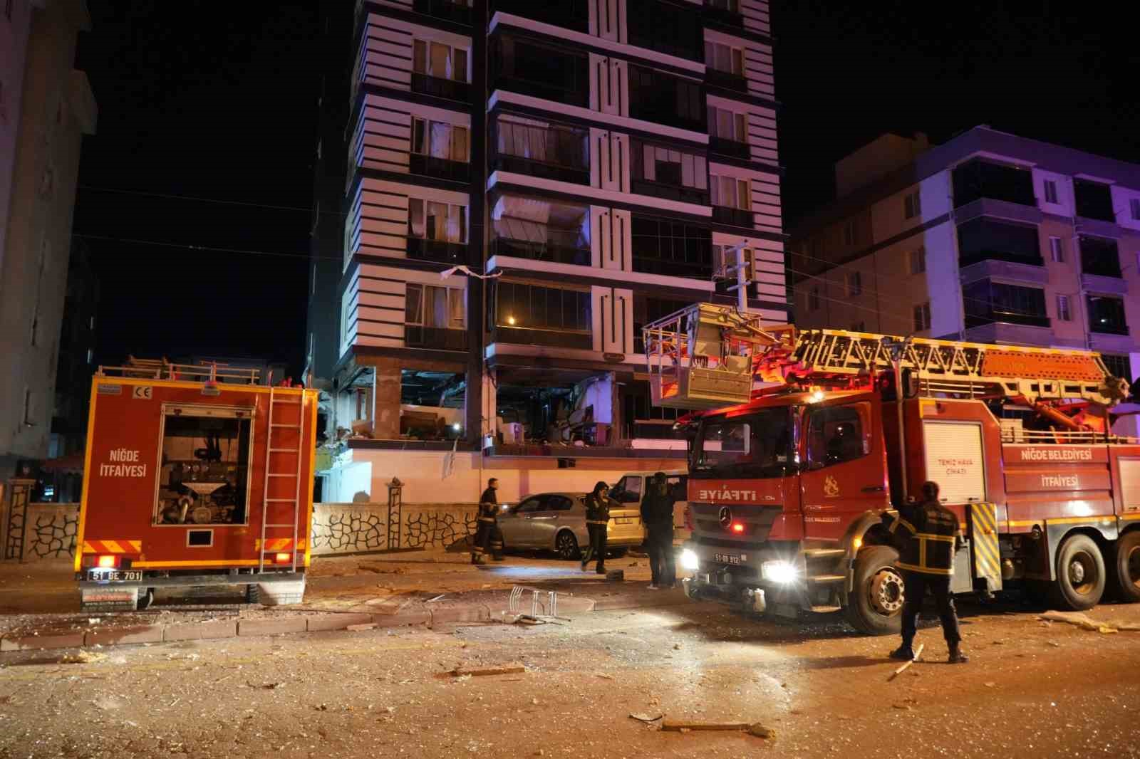 nigdedeki dogal gaz patlamasinda yarali sayisi 16ya yukseldi 3 9Ai3gL1G