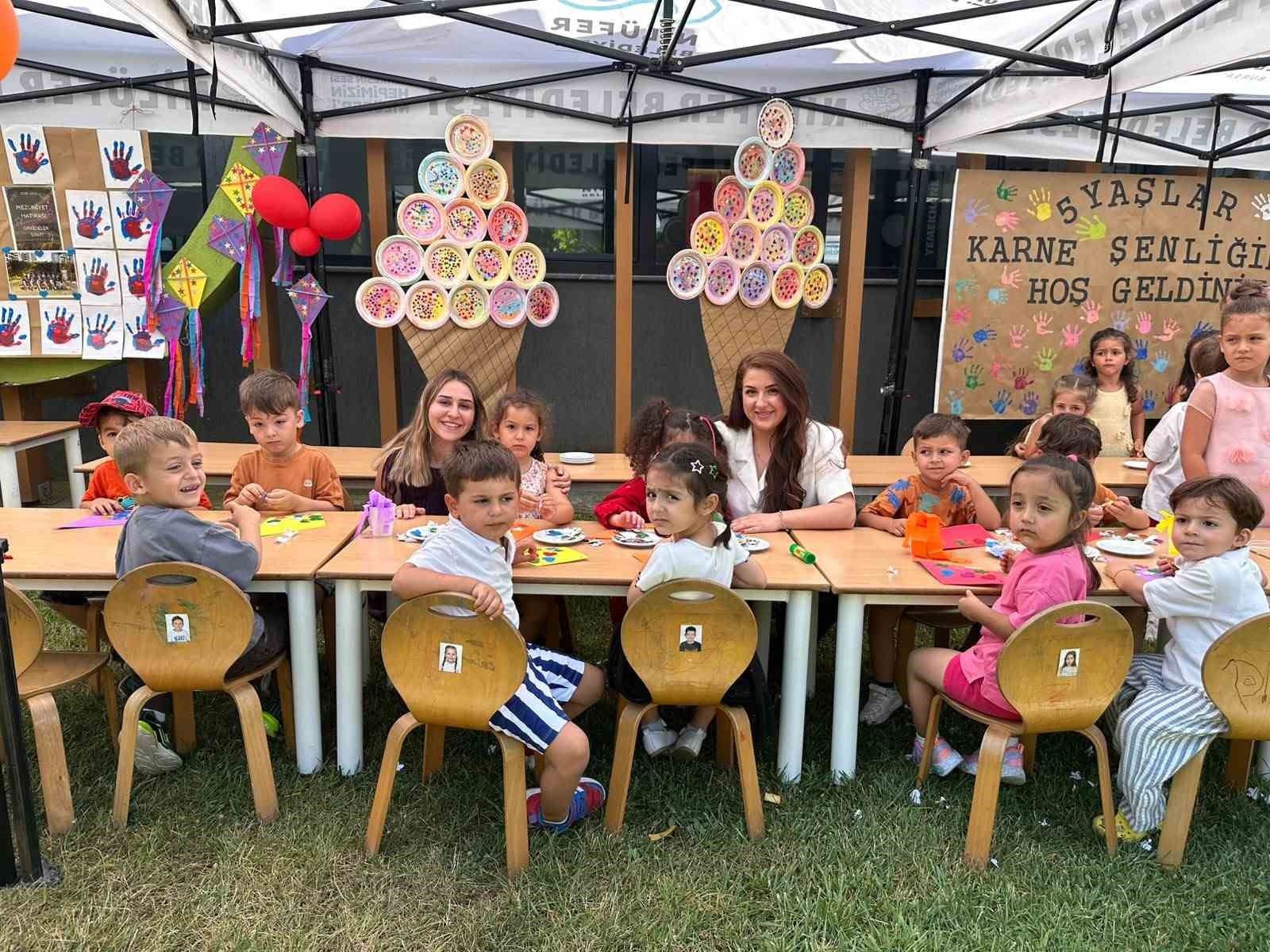 niluferli miniklerde karne heyecani 4