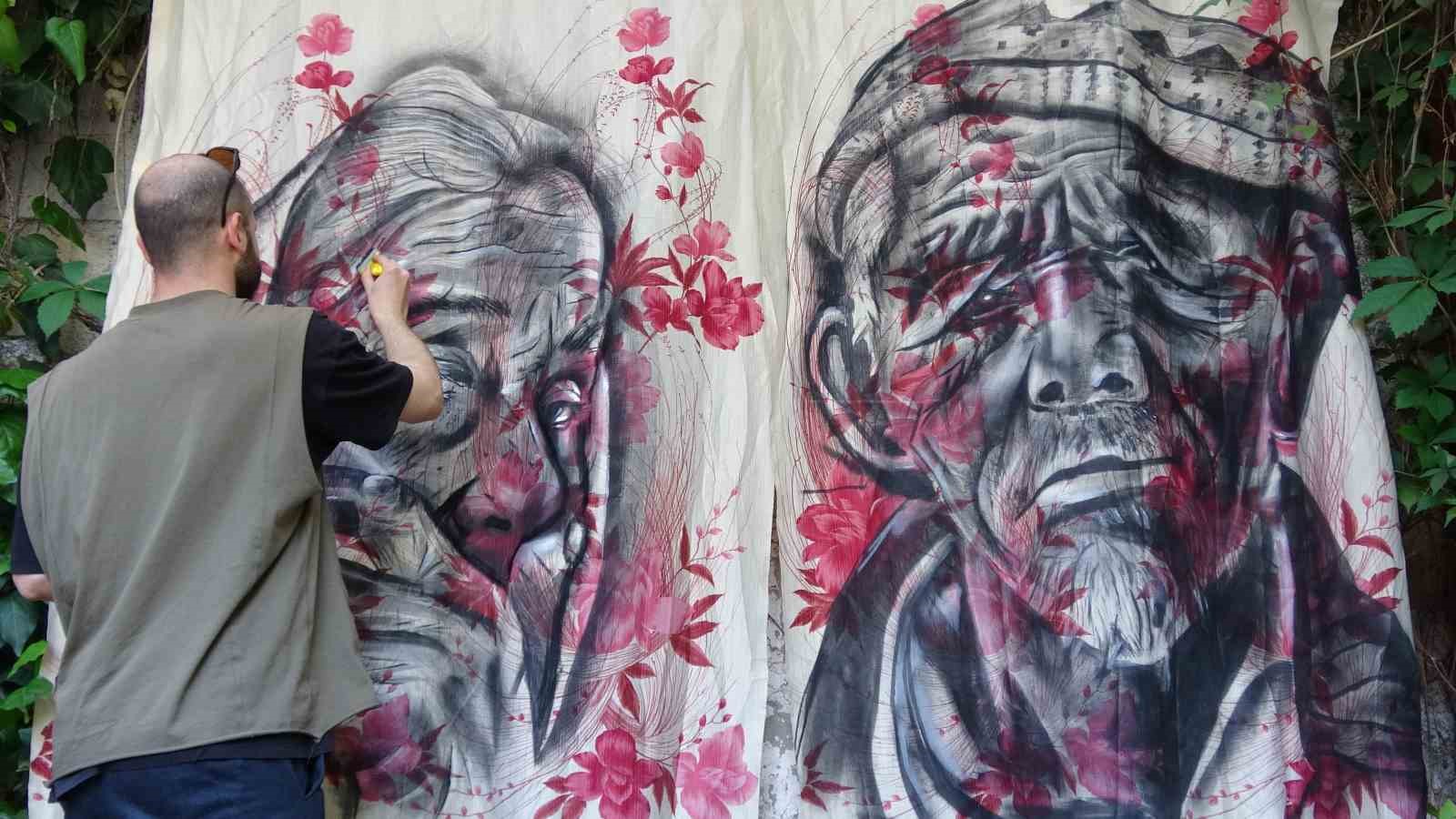 nostaljik perde ve halilari sanat eserine donusturuyor 3 HimMlMYS