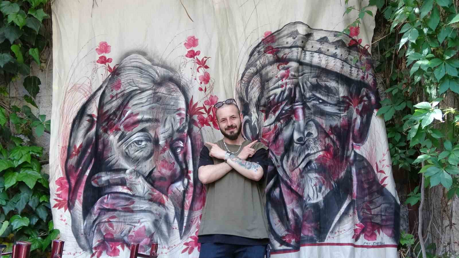 nostaljik perde ve halilari sanat eserine donusturuyor 6 7aK8Gwpw